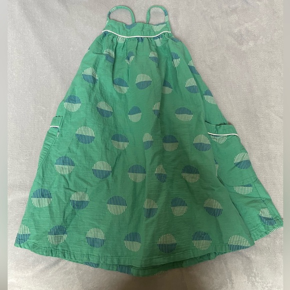 Open Edit Other - NWOT Open Edit Teal and Blue Patterned Organic Cotton Dress